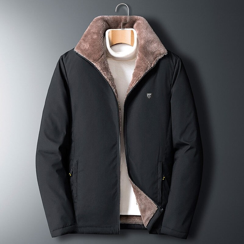 Simon - Veste coupe-vent avec doublure douce