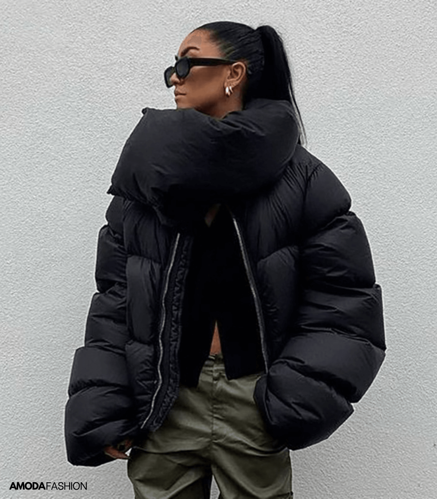 Kovlin | Doudoune à col roulé oversize