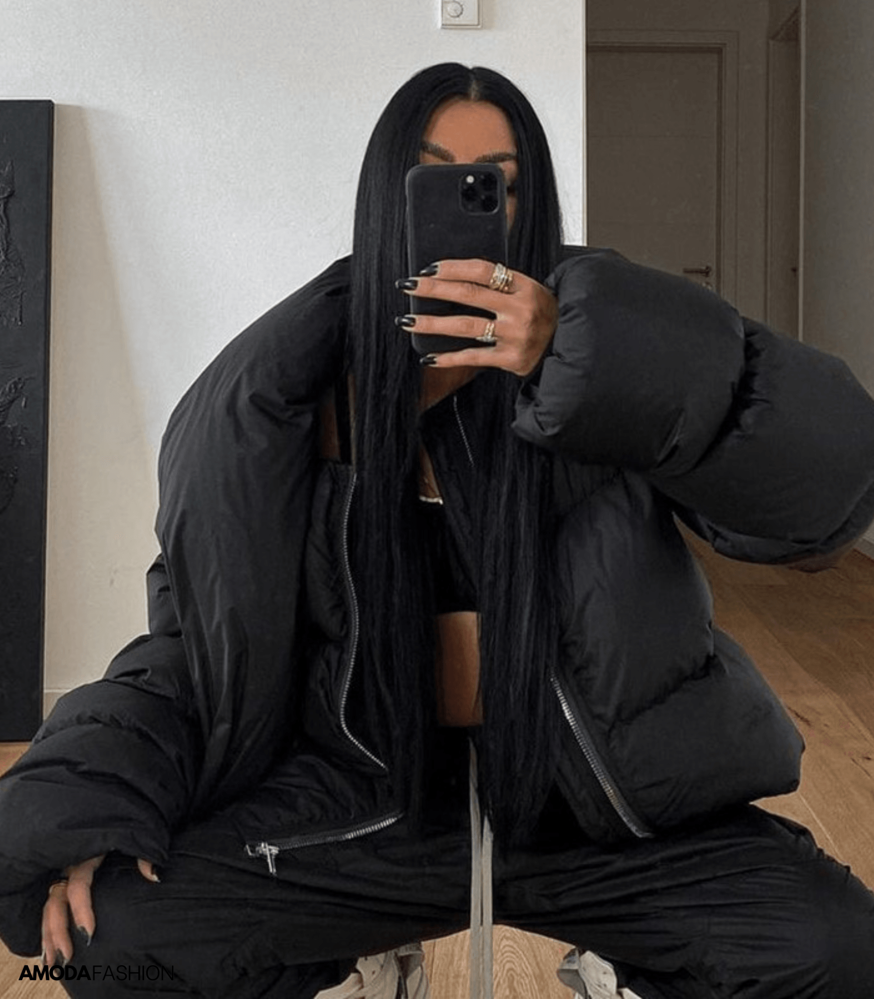 Kovlin | Doudoune à col roulé oversize