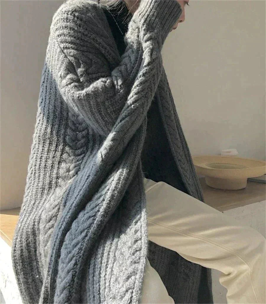 Selian | Oversized Jacke - Hält Sie den ganzen Tag über warm und bequem