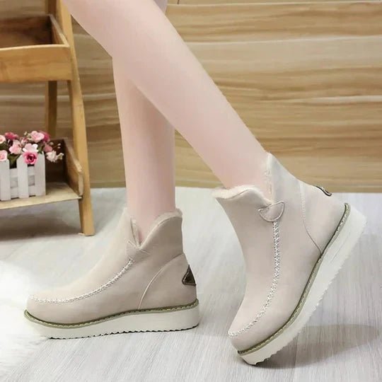 Ionna - bottes pour femmes en peau de mouton moelleuse
