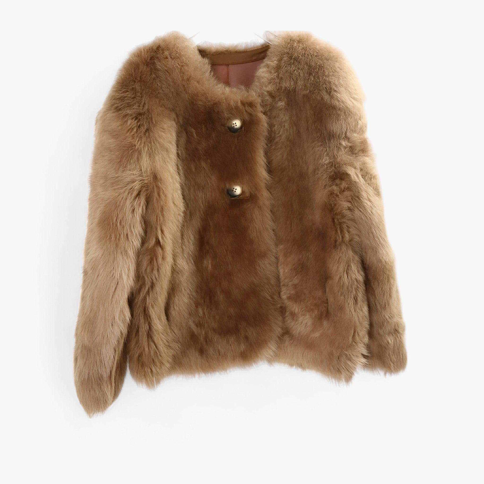 Kolath | Pull en peau lainée en fourrure naturelle - confort et sophistication sans effort