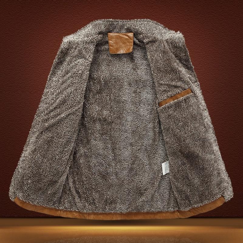 VICTOR - SUPER BELLE ET CONFORTABLE VESTE COUPE-VENT EN CUIR