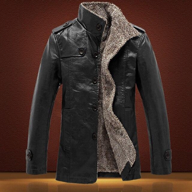VICTOR - SUPER BELLE ET CONFORTABLE VESTE COUPE-VENT EN CUIR