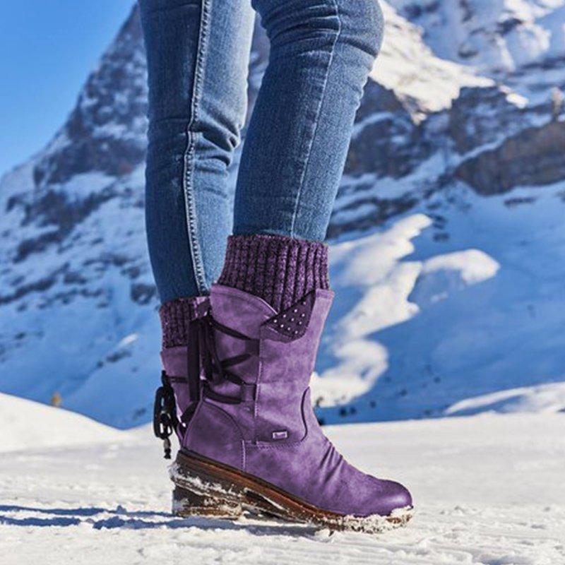 Snow boots –äußerst bequeme und warme schuhe mit sohlen