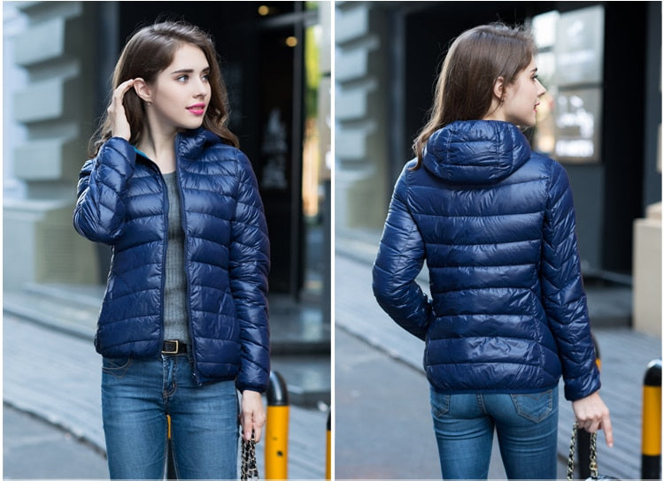 Harmonie | Damen Leichte Daunen Jacke | Winter