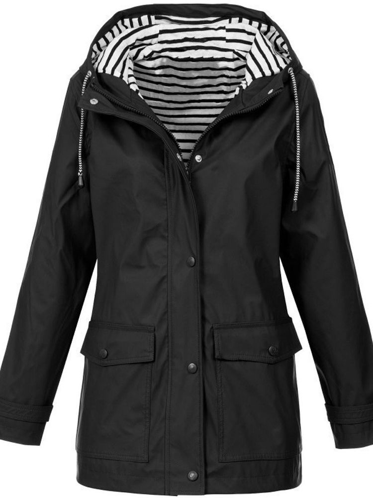 Veste d'hiver imperméable et coupe-vent pour femme - Maudie