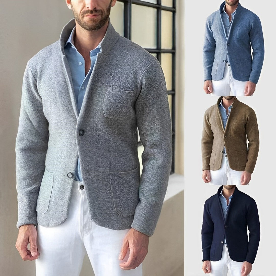 Bronte - Schmaler Vintage-Blazer mit Stehkragen