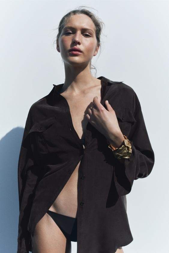 Retro-Blütenblatt-Armband aus Metall