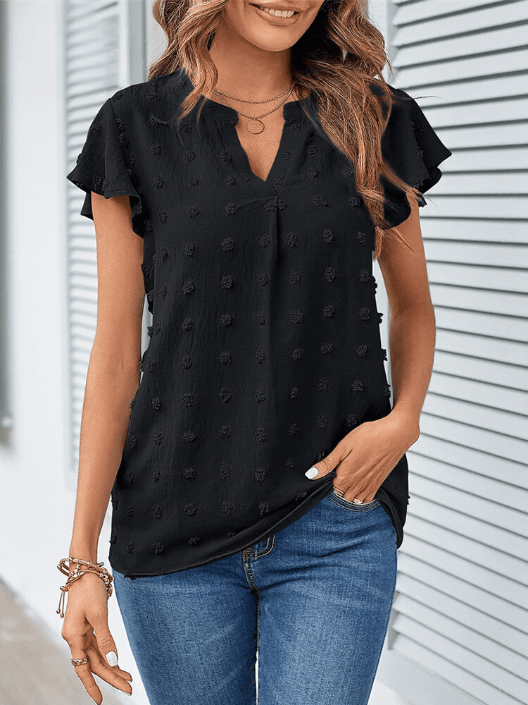 Bellachicha – Bluse mit Patchwork und Rüschen