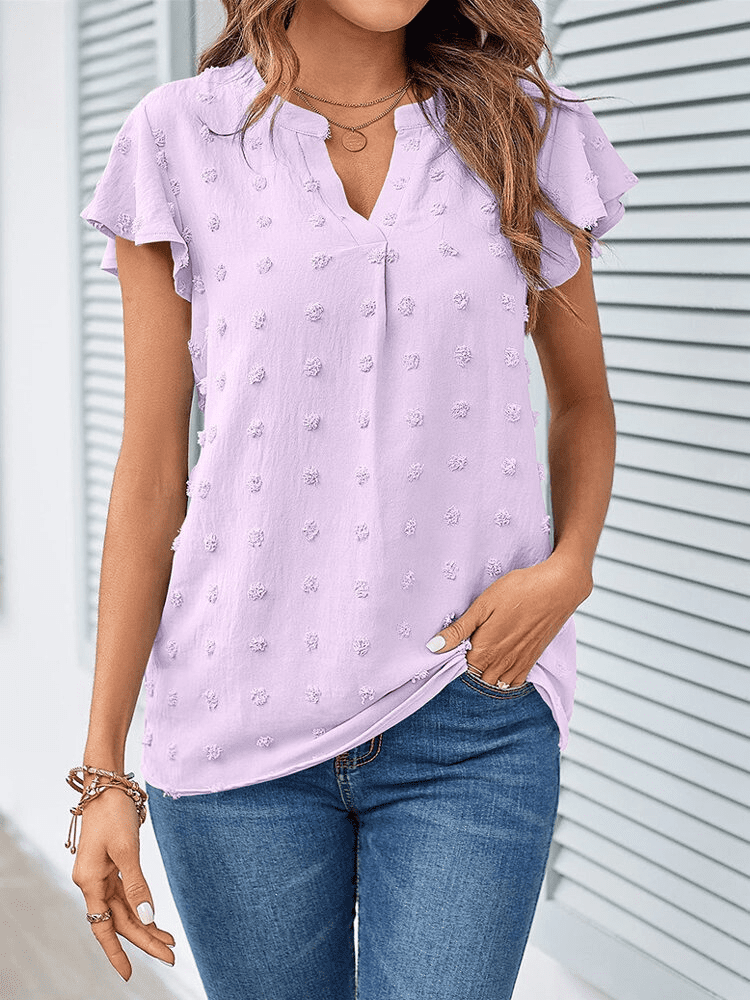 Bellachicha – Bluse mit Patchwork und Rüschen