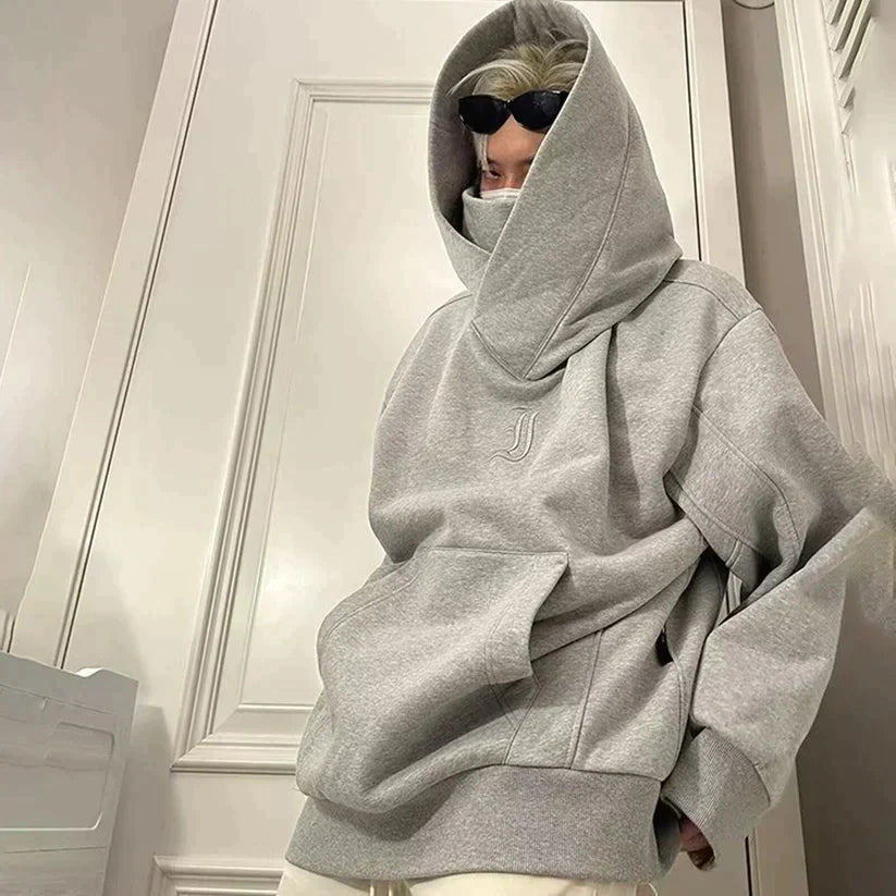 Uffe - Sweat à capuche double col Ninja
