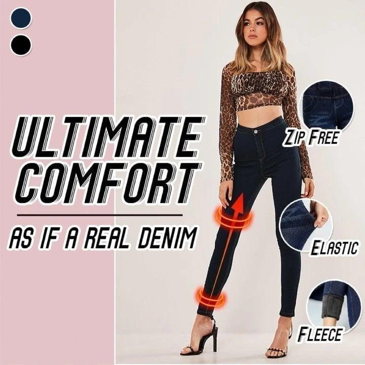 Sarah™ - Jean en polaire extensible