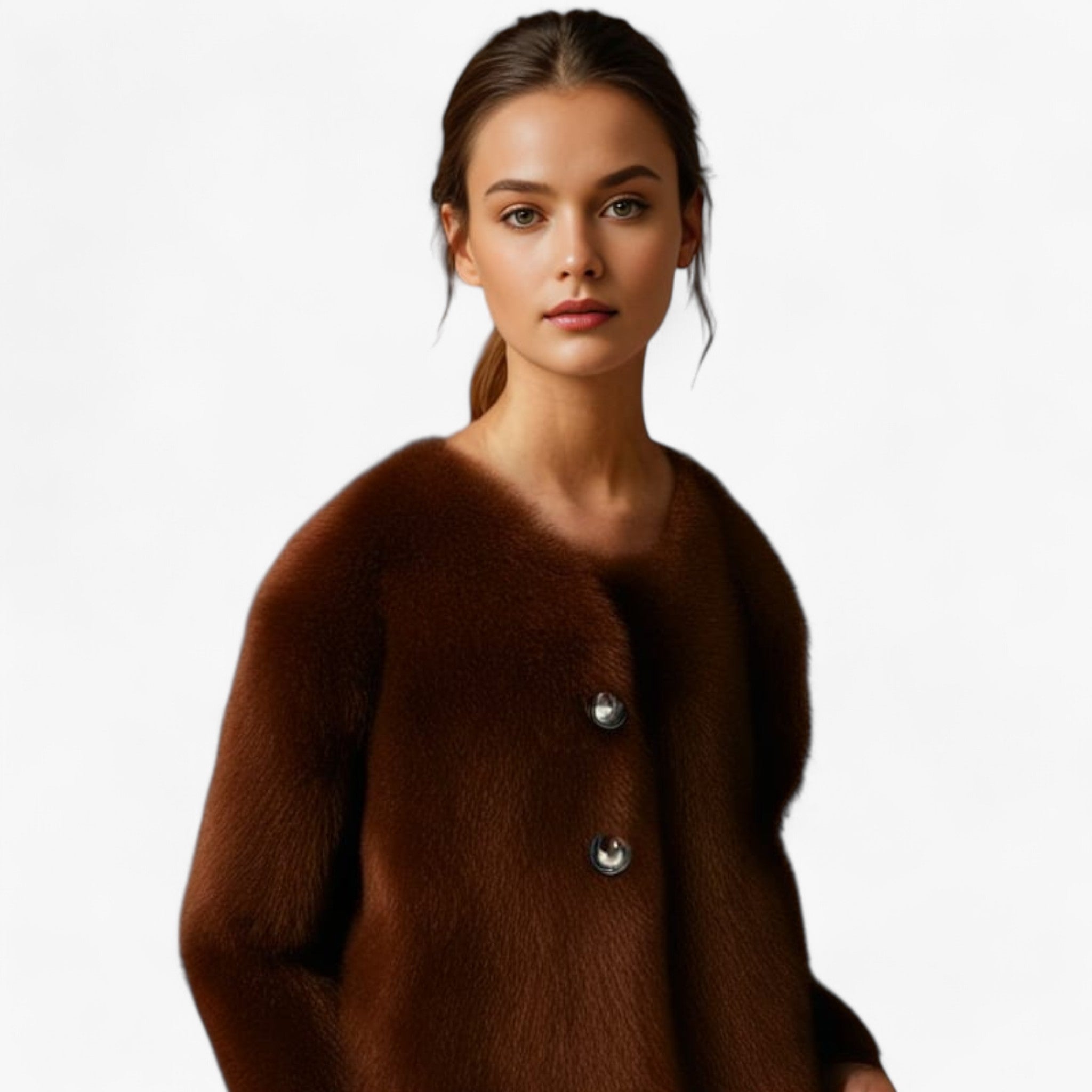 Kolath | Pull en peau lainée en fourrure naturelle - confort et sophistication sans effort