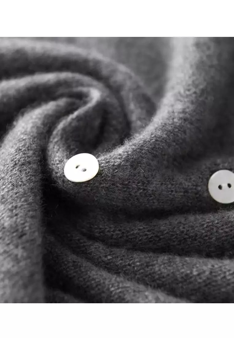 Dove - Pull élégant avec patte de boutonnage tendance