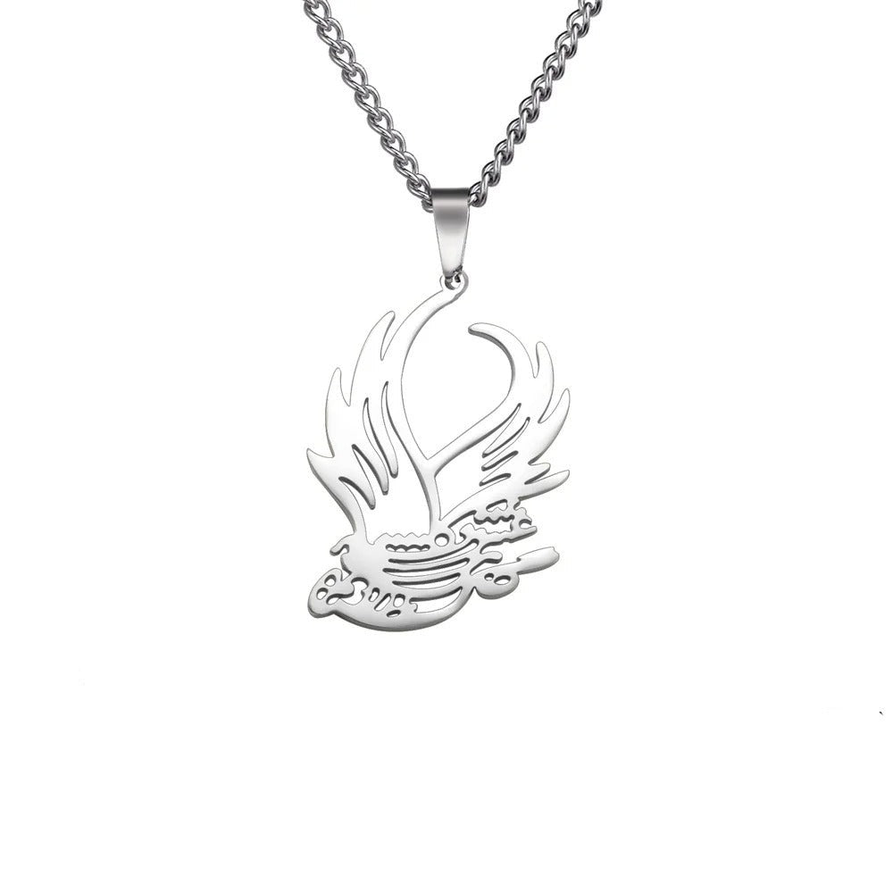 Vienne - Collier élégant avec pendentif Phoenix