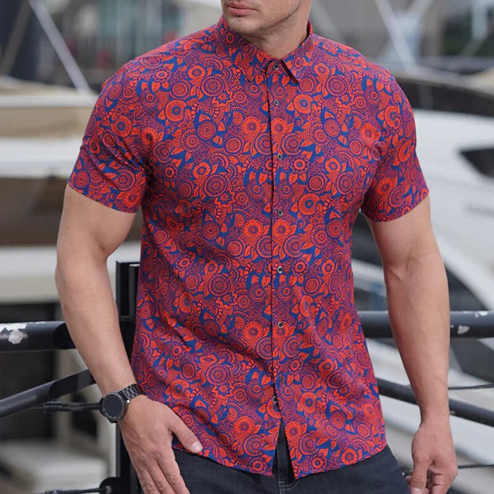 James - Chemise d'été hawaïenne