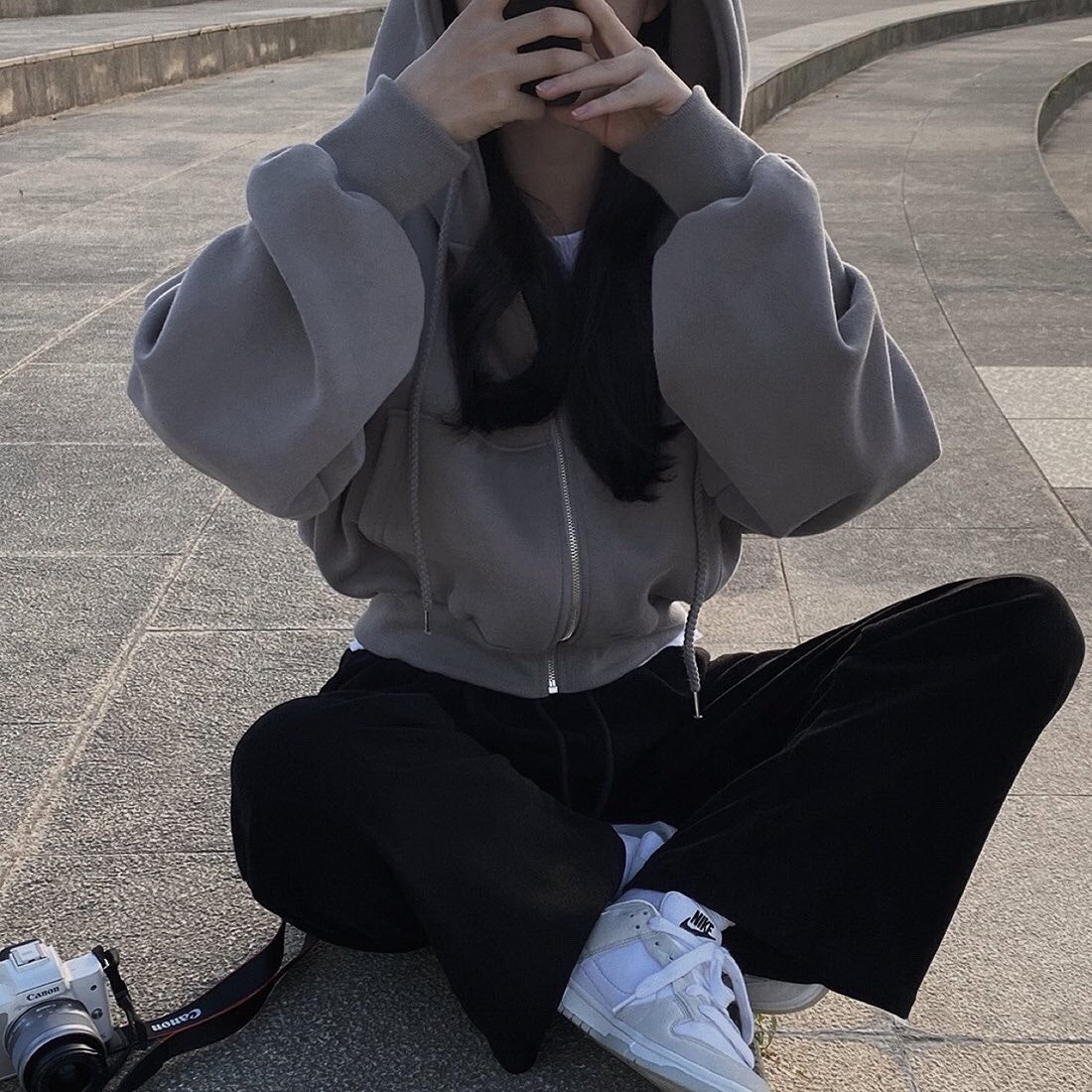 Pia | Kapuzenjacke in Übergröße