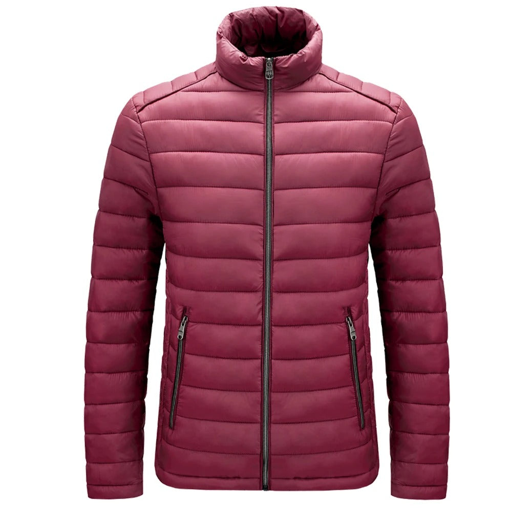 Quentin – jacke mit stehkragen