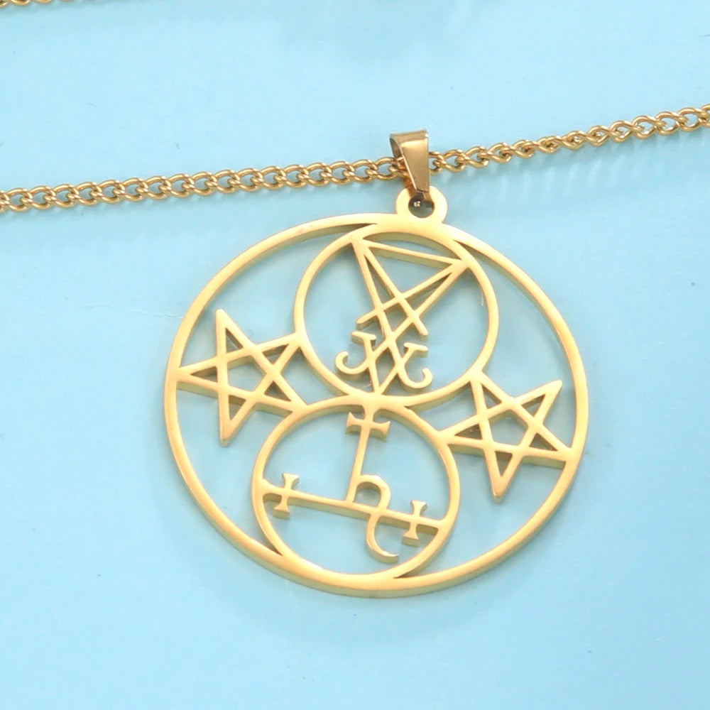 Zoya - Collier avec pendentif géométrique