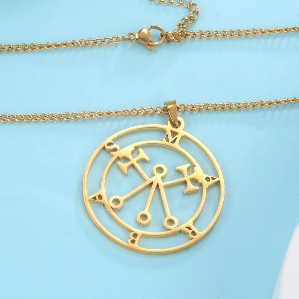 Zoya - Collier avec pendentif géométrique