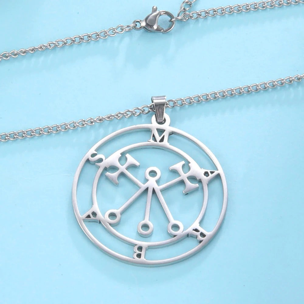 Zoya - Collier avec pendentif géométrique