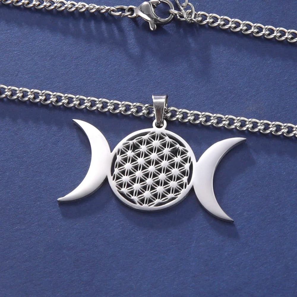Zoya - Collier avec pendentif géométrique
