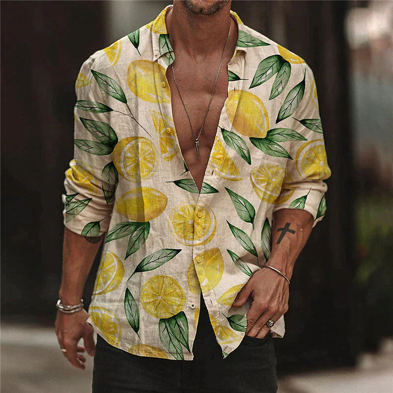 Jason – la chemise citron super stylée