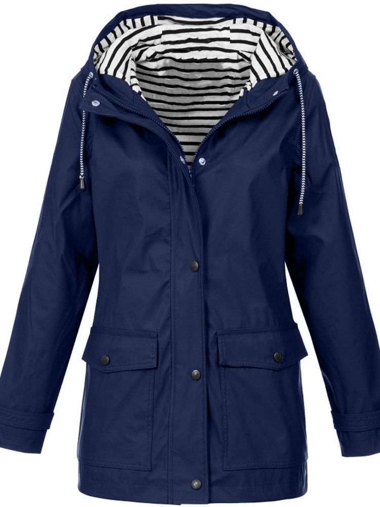 Veste d'hiver imperméable et coupe-vent pour femme - Maudie
