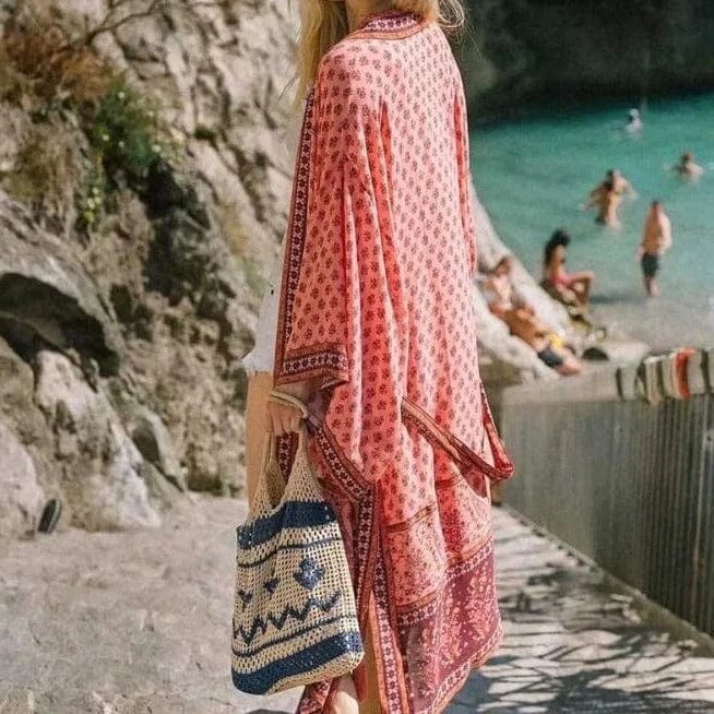 Kimono de plage vintage