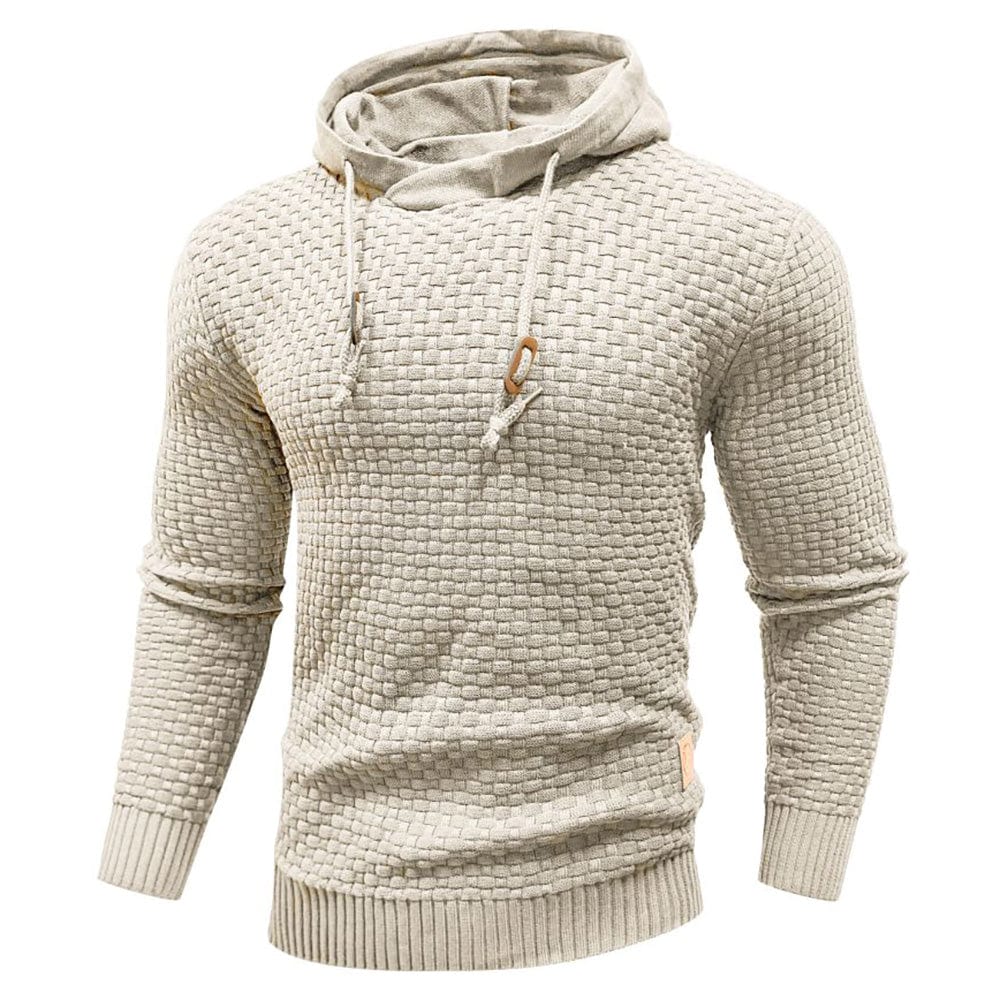 Brett - Sweat à capuche tricoté