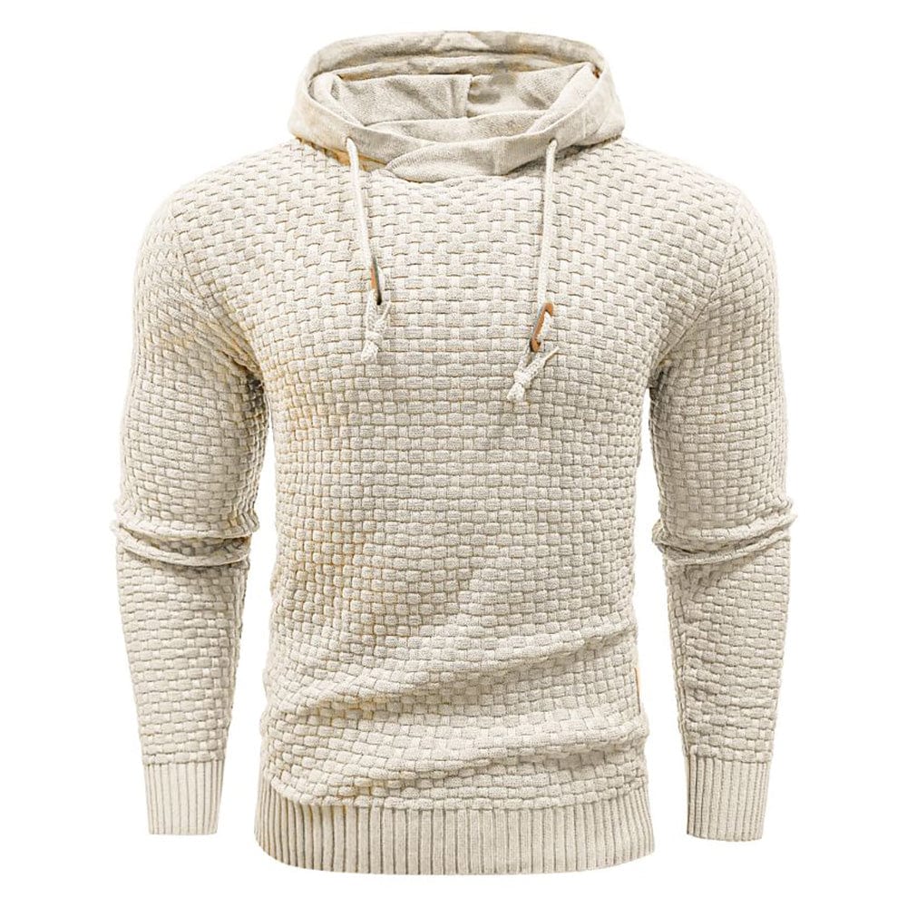 Brett - Sweat à capuche tricoté