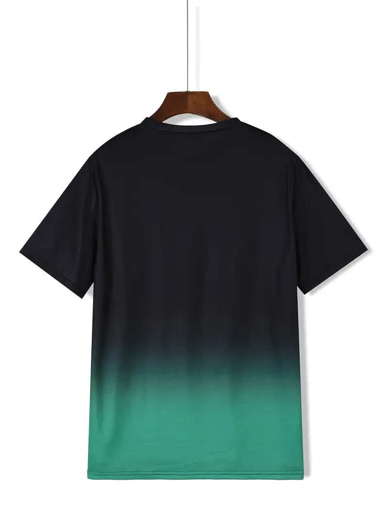 Aiden – T-shirt confortable avec graphismes dégradés pour homme