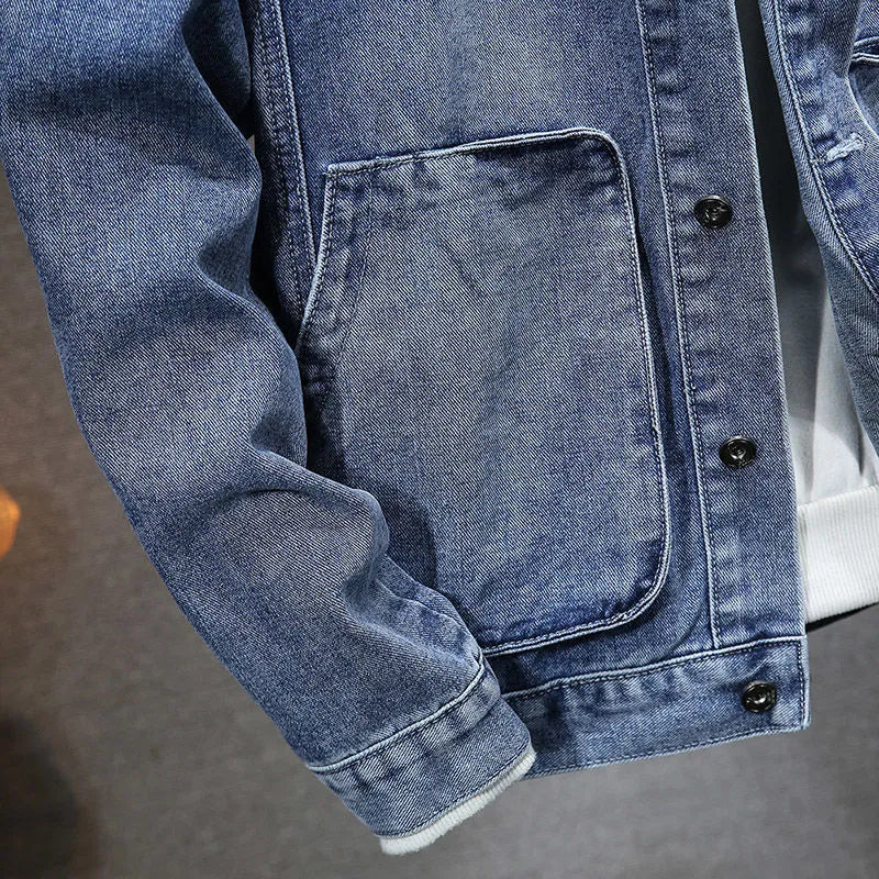 Vianey | Veste en jean à capuche de style vintage 