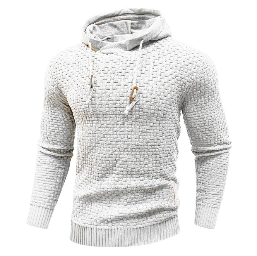 Brett - Sweat à capuche tricoté