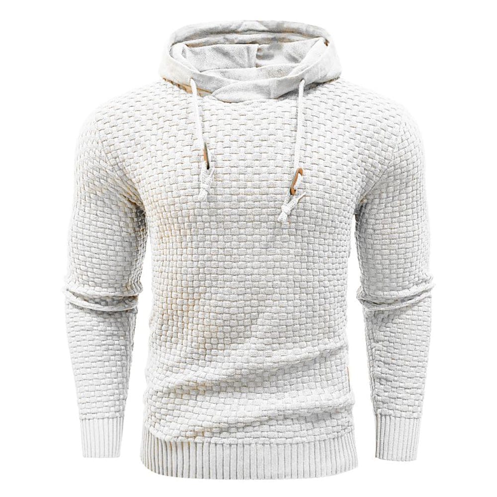 Brett - Sweat à capuche tricoté