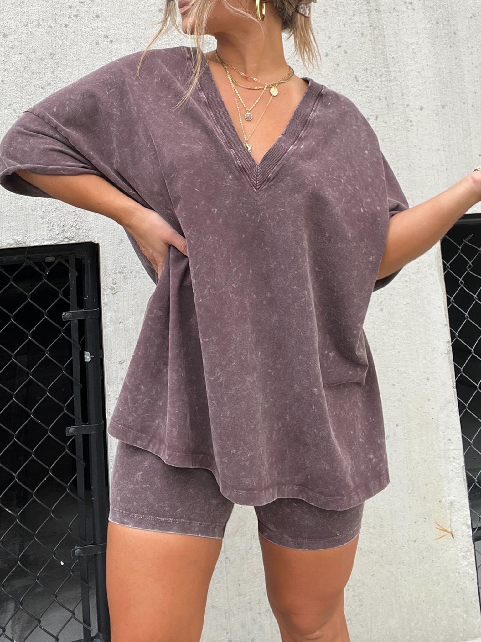 DAVILA™ | ENSEMBLE HAUT ET SHORT