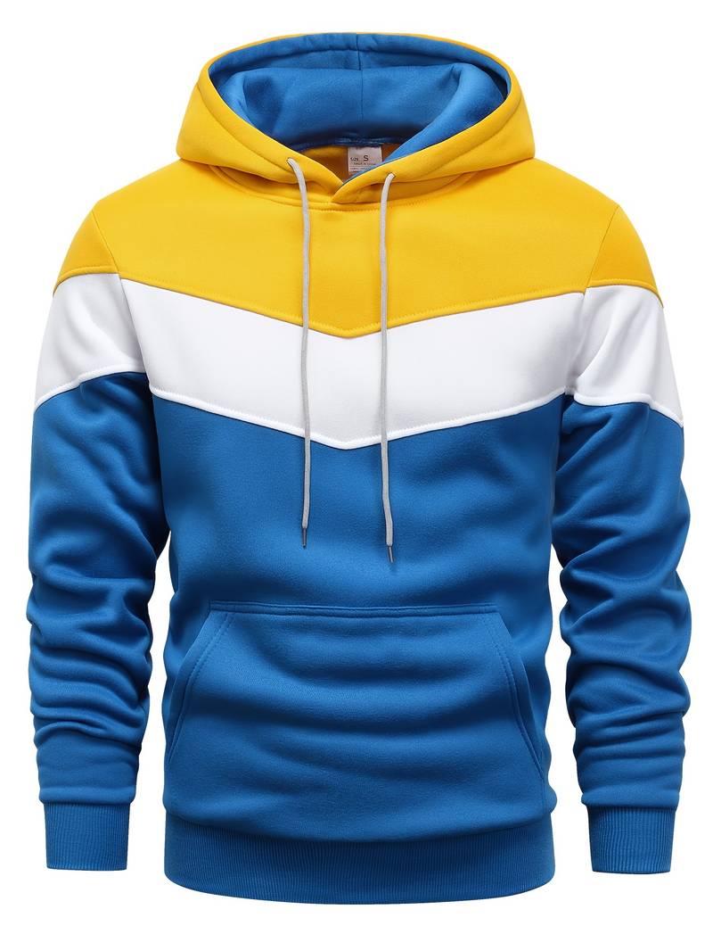 Nicolai - Sweat à capuche color-block pour homme
