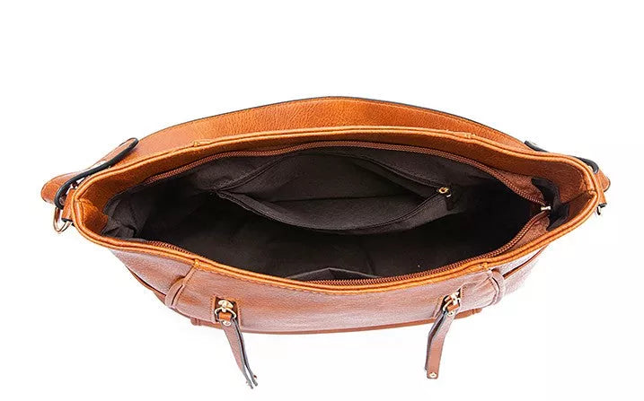 Nola | Stilvolle Vintage-Ledertasche