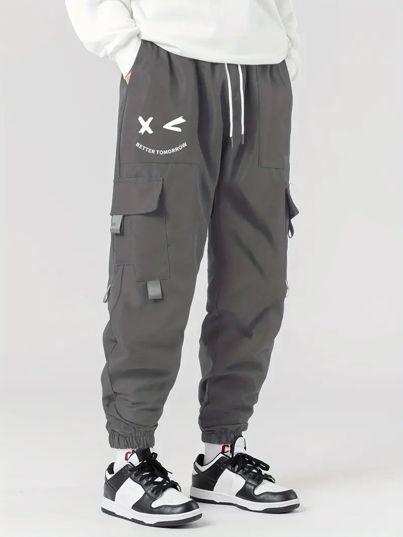 Joseph – Pantalon cargo à cordon pour homme 