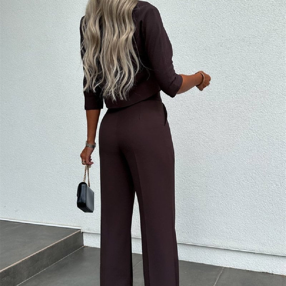 Bellachicha taillierte Weitbein-Mode-Tops