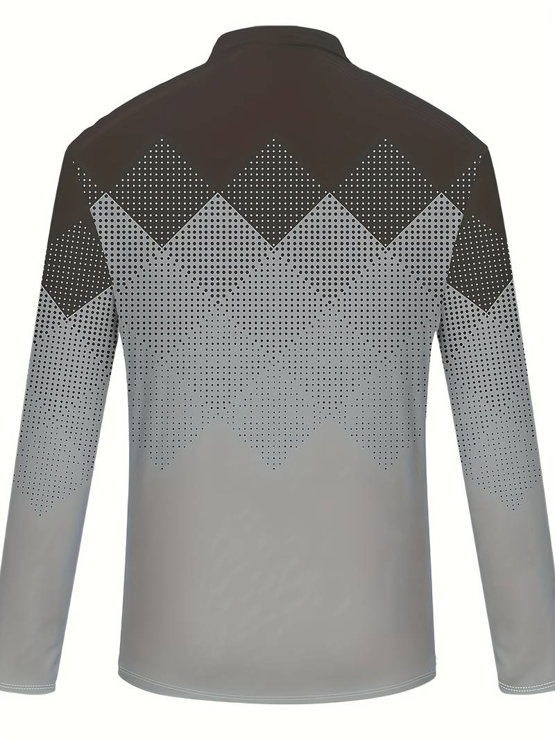 Liam – Pull zippé dégradé pour homme