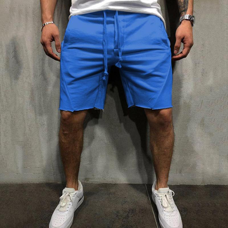 Short ample à taille élastique pour homme