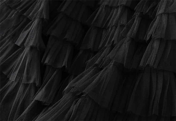 Stuttgart | Jupe mi-longue taille haute, polyvalente et amincissante, style féerique 