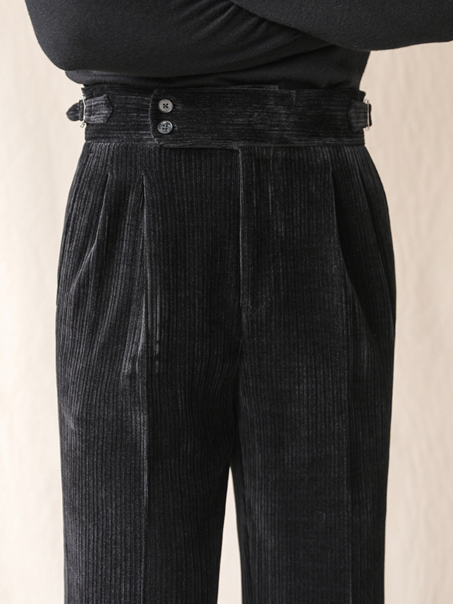 Pantalon en velours côtelé Roma