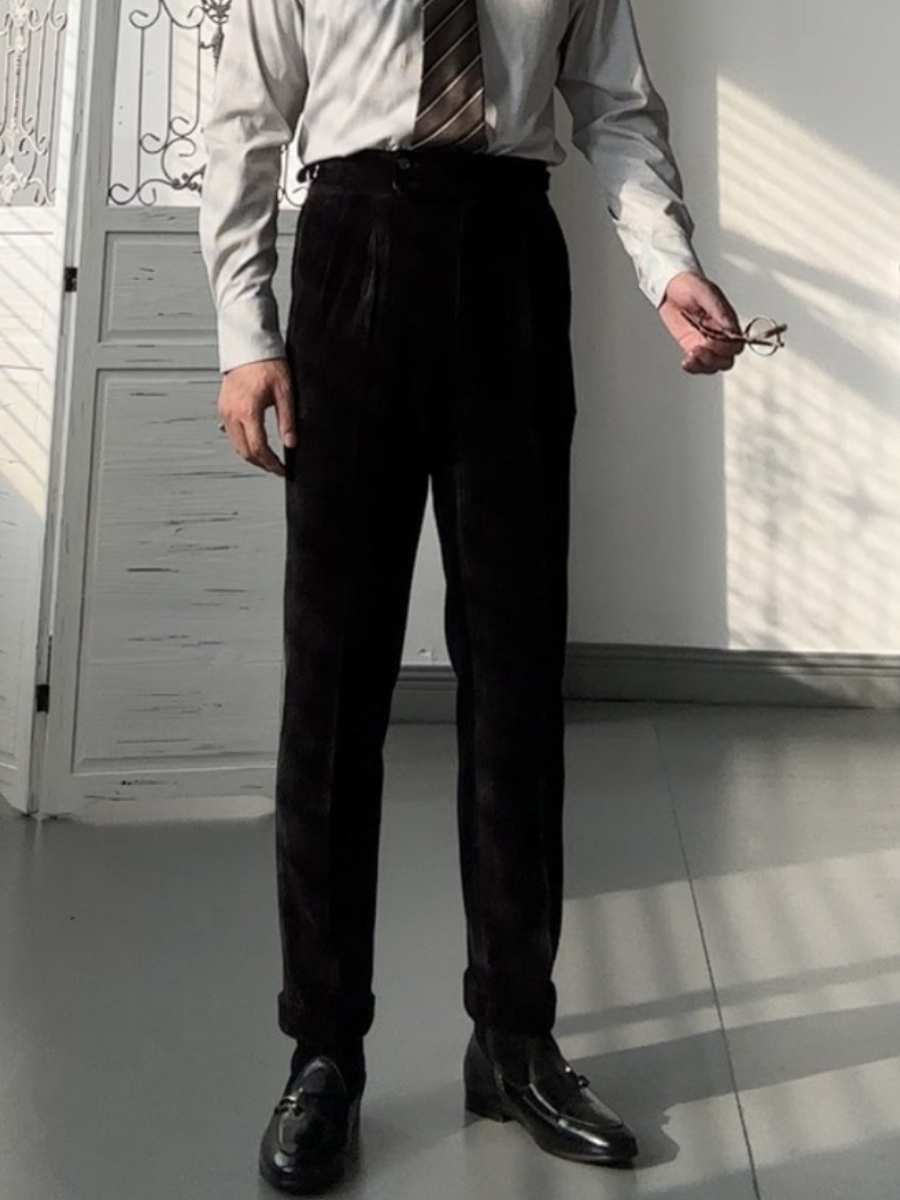 Pantalon en velours côtelé Roma