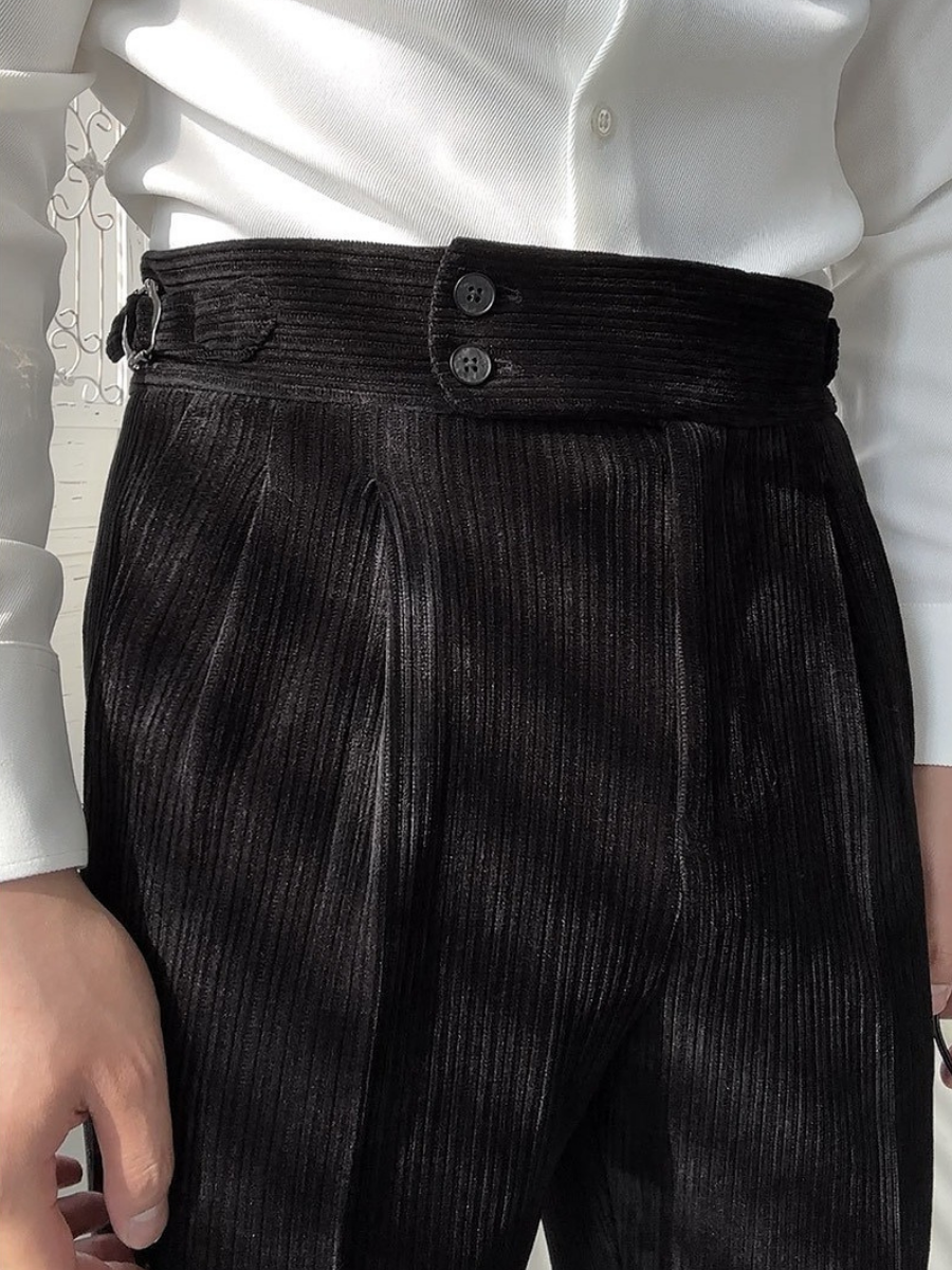 Pantalon en velours côtelé Roma