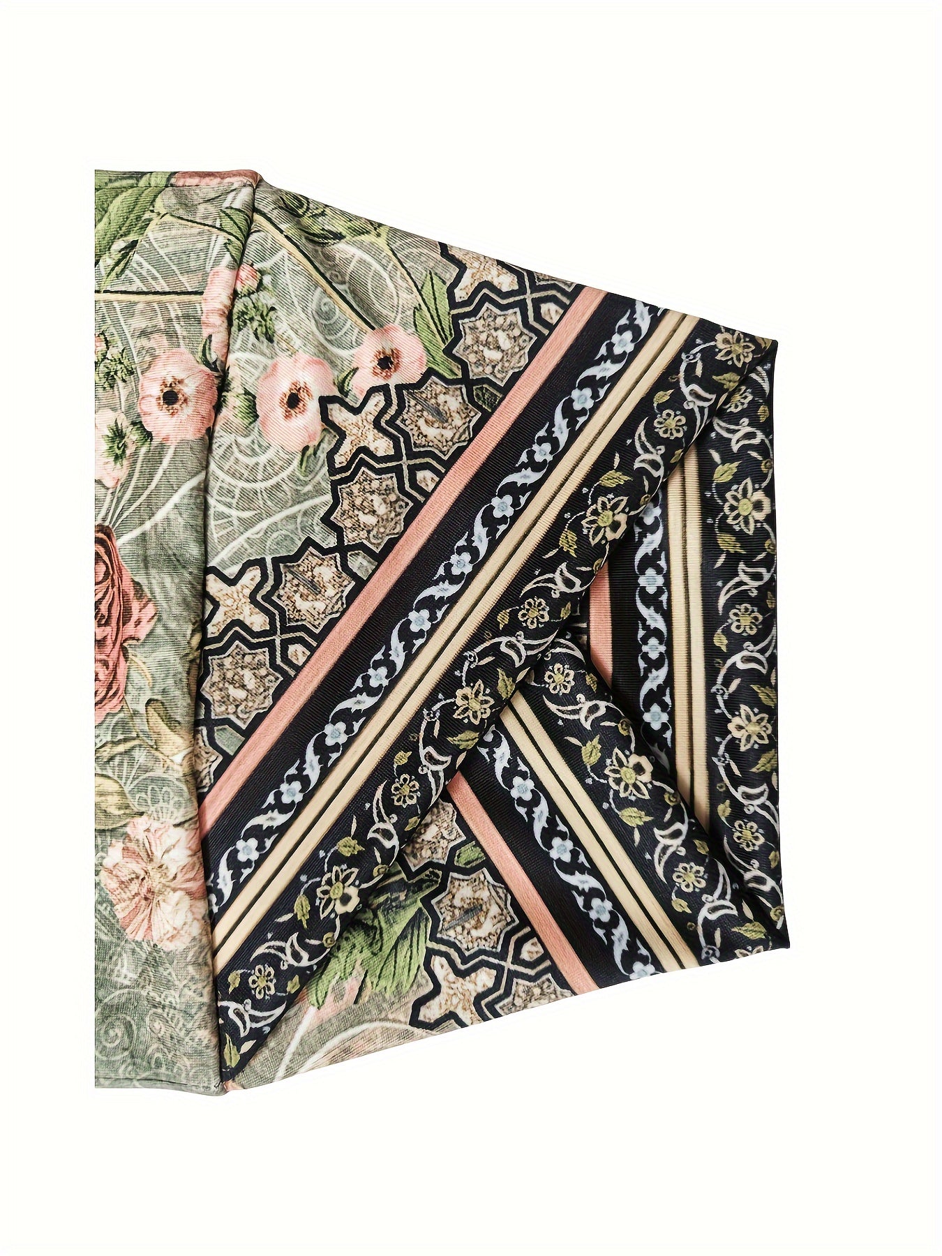 Keaton | Pantalon femme à imprimé floral | Vert