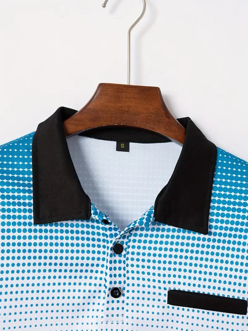 Alexander – chemise décontractée à manches courtes avec motif à pois