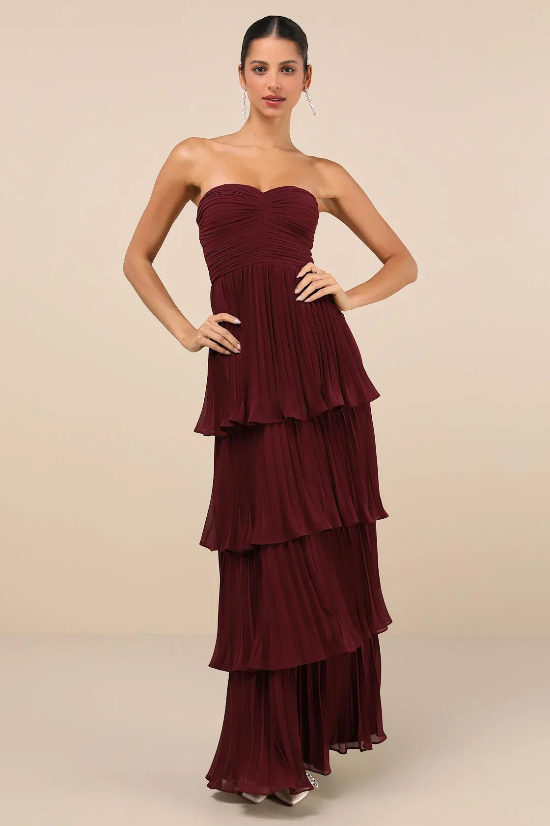Jasmin™ - Elegantes, trägerloses Maxikleid
